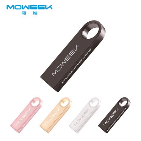 Moweek M09 Metal Key 20 Usb Flash Drive High Quality Pen Drive Real