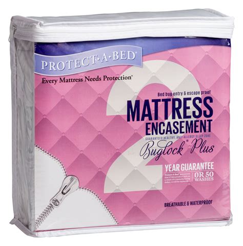 Protect A Bed® Buglock® Plus Mattress Encasement Natural Beds