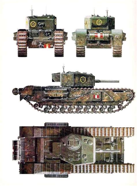 A22 Infantry Tank Mark Iv Churchill Iv Na75 Italy 1943 Tanques
