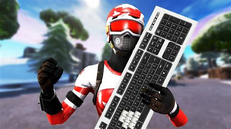 Building In Fortnite Without Keycaps On My Keyboard Youtube