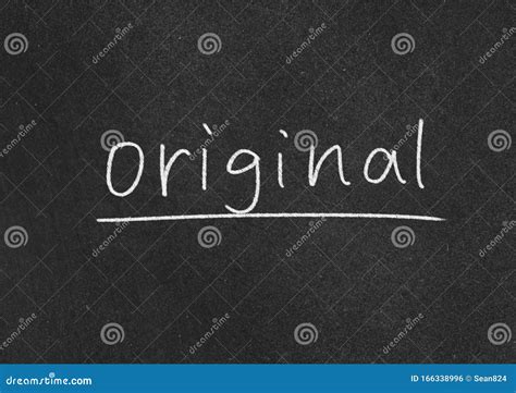 Original Stock Photo Image Of Word Text Chalkboard 166338996