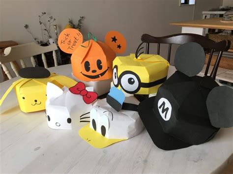 画用紙のキャラクター帽子diyでハロウィンの仮装を♪クリスマスや劇の衣装にもぴったり！ディズニーからサンリオまで色んな帽子の簡単な作り方♪