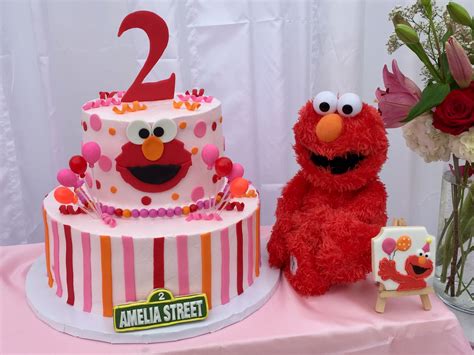 Party Cakes Sesame Street Elmo Cake Vrogue Co