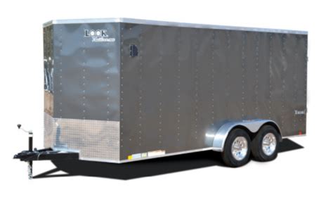 2023 Look Trailers Element Cargo Se Flat Cargo Enclosed Trailer