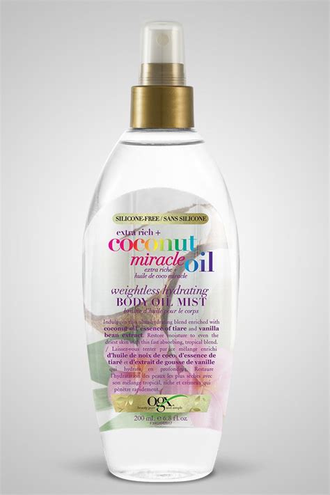 Coconut Miracle Oil Ultra Moisture Body Oil Mist Ogx® Ogx Hair Products Beauty Products