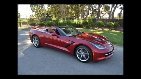 Sold 2014 Chevrolet Corvette Convertible Crystal Red Metallic For Sale