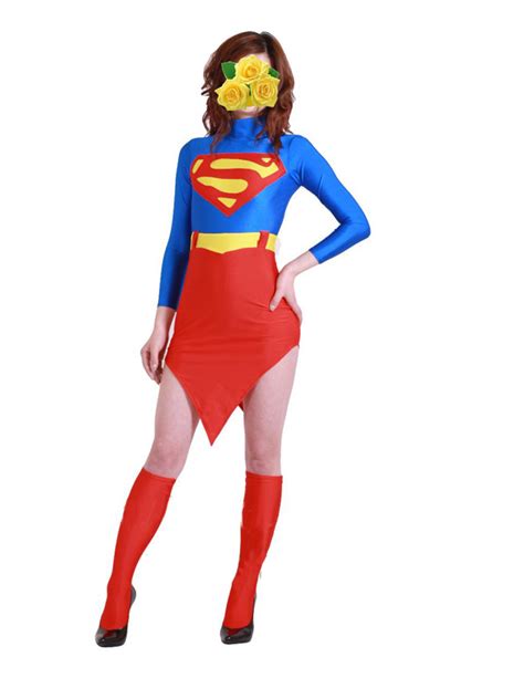 Dc Supergirl Sexy Cosplay Superhero Costume [16060207] 38 99