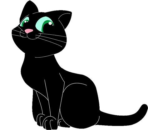Black Cartoon Cat Clipart Free Download Transparent Png Creazilla