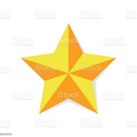 Yellow Star Icon Rating Star Vector Eps10 Stock Illustration Download