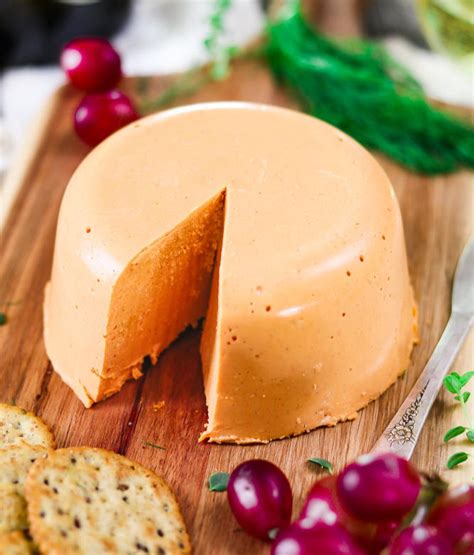 Kale, whole wheat flour, and almond flour just gave this old vegetarian standby a seriously healthy upgrade. Smoky Vegan Cheddar Cheese | FaveHealthyRecipes.com