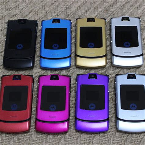 Buy Motorola Razr V3i Flip Bluetooth Mp3 Quad Band Mobile Cell Phone At