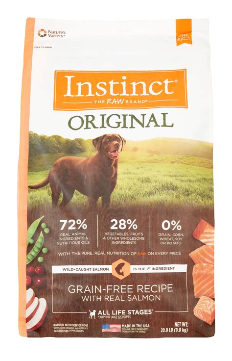 She writes about style, health, and beauty and decided to create her own dogfood recipe to make a completely natural food, that was less expensive than store bought food. Instinct Original Grain Free Recipe with Real Salmon ...