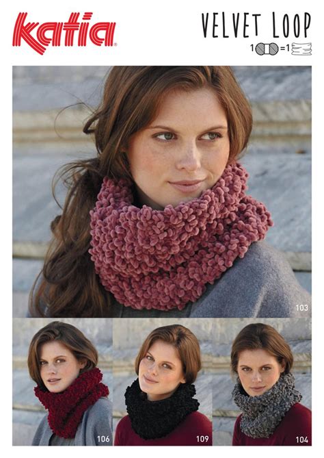 Maybe you would like to learn more about one of these? Neck Warmer in Katia Velvet Loop | Knitting Patterns ...