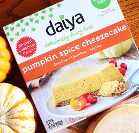 Daiya Pumpkin Spice Cheezecake Dairy Free Pumpkin Spice Dairy Free