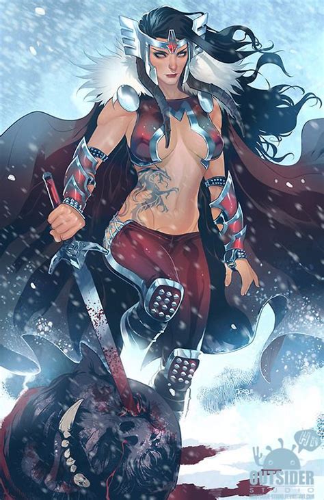 Hot Asgardian Goddess Lady Sif Porn And Pinups Superheroes Pictures