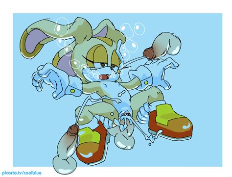 Rule 34 Asphyxiation Balls Breasts Bubbles Coolblue Cream The Rabbit