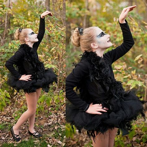 Diy Black Swan Costume Diy Black Swan Ha I Did This Before Even