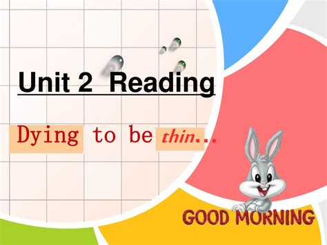 Ppt Unit 2 Reading Dying To Be Thin Powerpoint Presentation Free