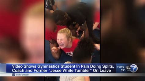 Cheer Coach Fired After Videos Appear To Show Cheerleaders Forced Into Splits Abc7 Chicago