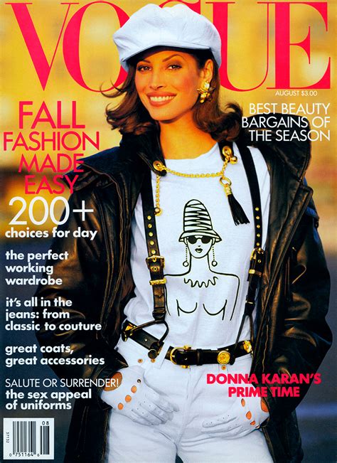 Dressing Like Vogue Cover Girls 1990s Vogue