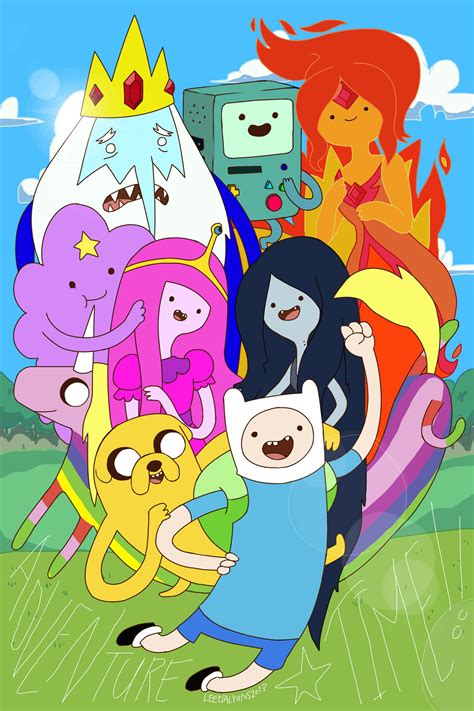 Adventure Time Fan Art Wallpaper Wallpapersafari