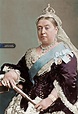 Rainha Vitória do Reino Unido e Imperatriz da Índia - Colorização por ...