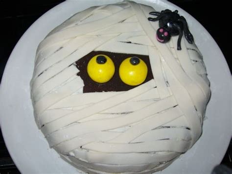 Delicious Chocolate Mummy Cake Delicious Chocolate Trick Or Treat