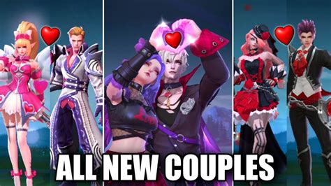 All New 27 Couples In Mobile Legends 2021 Youtube