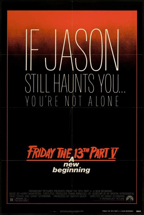 Friday The 13th A New Beginning 1985 Posters — The Movie Database