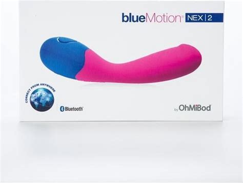 ohmibod bluemotion app controlled nex 2 vibrator roze blauw