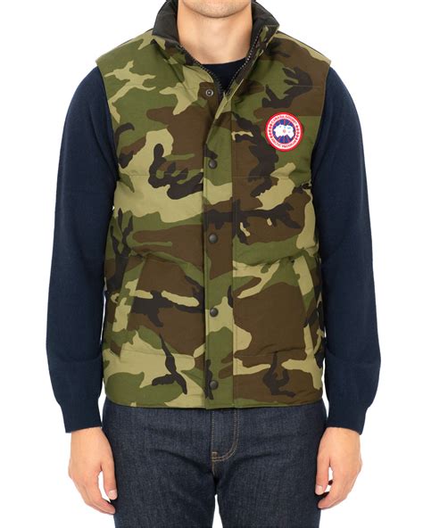 canada goose garson vest classic camo careofcarl dk