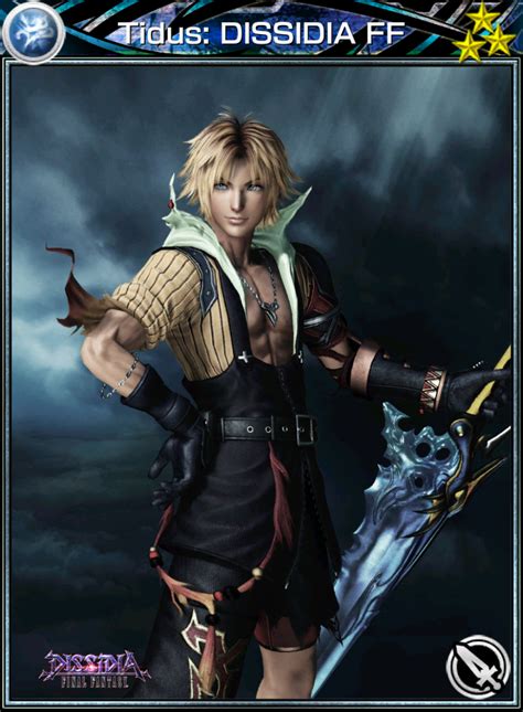 Tidus Dissidia Ff Card Mobius Final Fantasy Wiki