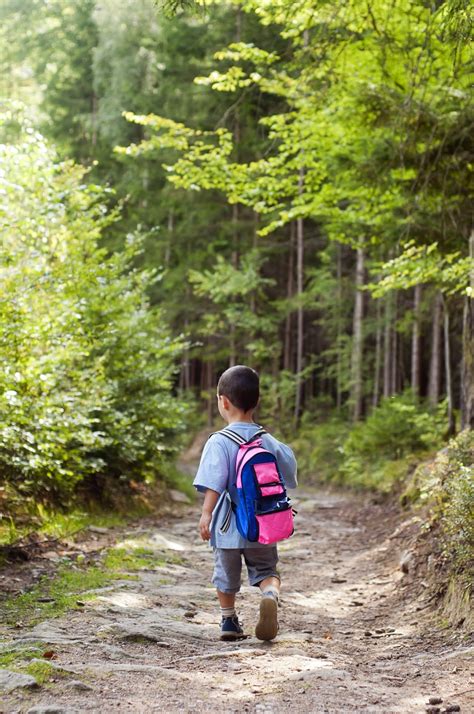 Day Hiking Trails Teach Day Hiking Children To Stay On The Trail