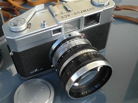 Rangefinder Cameras Olympus Ace And 80mm F4 Lens Sam0608 A Photo On