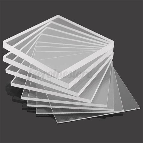 Acrylic Perspex Sheet Custom Cut To Size Panels Plastic Panel 1 10mm