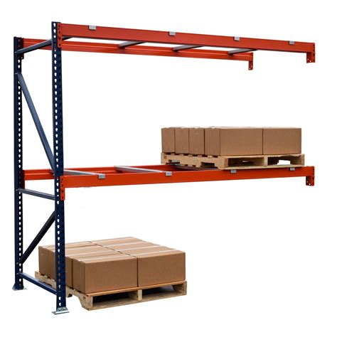 Storage Concepts Blue And Orange 2 Tier Steel Garage Storage Shelving
