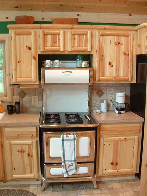Knotty Pine Cabinets And Kitchens