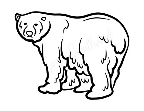 10 Cute Polar Bear Templates Cassie Smallwood