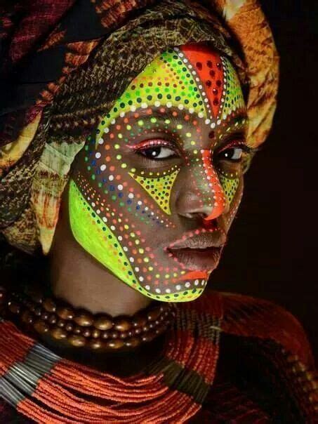 Pin De Teresa Carcaboso Corbacho En África Pinturas Faciales