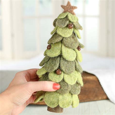 Wool Felt Christmas Tree Trees And Toppers Christmas And Winter
