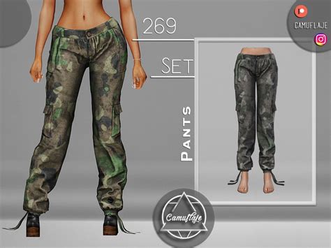 Camouflage Pants Camo Pants Sims 4 Mods Sims 3 Sims 4 Clothing