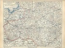 Map ancient POLAND WEST RUSSIA POLSKA 1890 Old Antique Map | eBay
