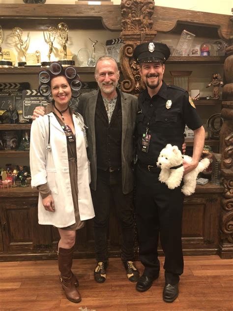 My Wife And I With Brian Henson At Jim Henson Studio For Farscape 20th