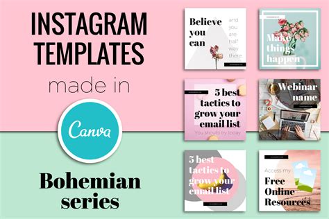 Instagram Templates Made In Canva