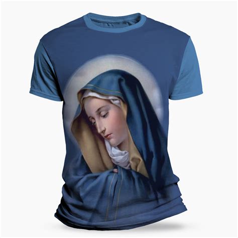 Camiseta Religiosa Católica Nossa Senhora Das Dores Atacado E