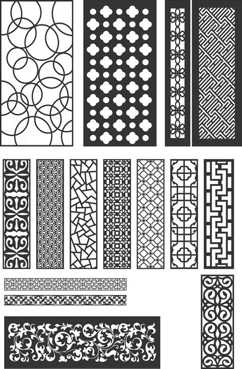 15 Pattern vectors dxf file for cnc - Designs CNC Free Vectors For All ...