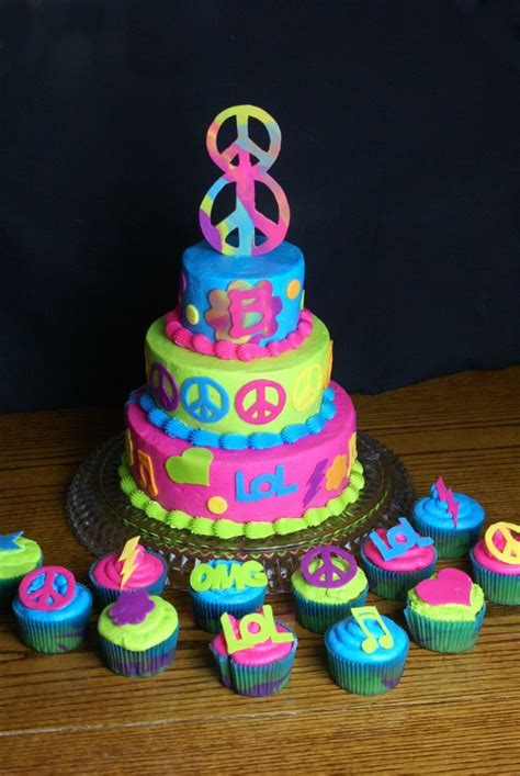 17 Best Images About Peacelove Theme On Pinterest Cakes Cupcake
