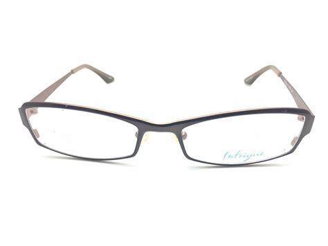 Intrigue Star 907 Brown Japan Eyeglasses Frame 52 18 135mm New 299 Ebay