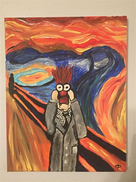 Beaker Scream Painting That I Did Painting Art Artist