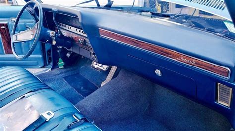 1970 Chevrolet Impala Coupe Blue Rwd Automatic Custom For Sale In